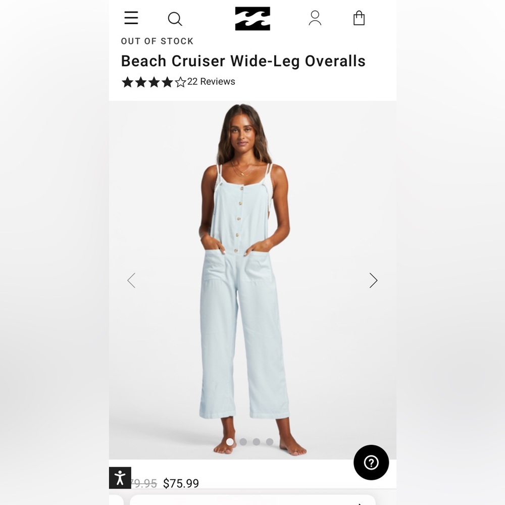 Billabong light blue romper in amazing shape!! Only used once!